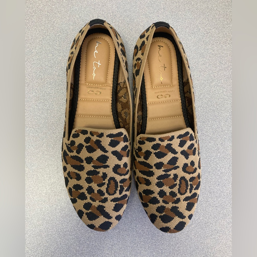 Me Too - Leopard Loafers